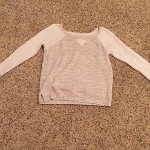 American Eagle White sweater